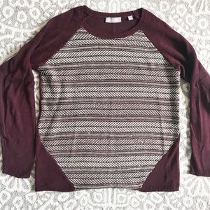 Medium Burgundy Evolution Stitch Fix Sweater